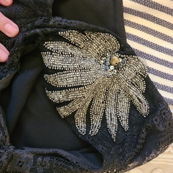 Double Zero lace mini dress one shoulder - Picture 6 of 9